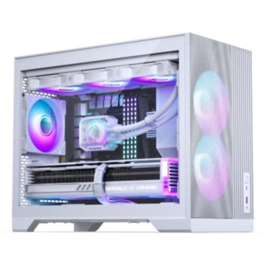 Caja PC Phanteks XT M3 Blanca microATX lateral cristal templado refrigeración avanzada