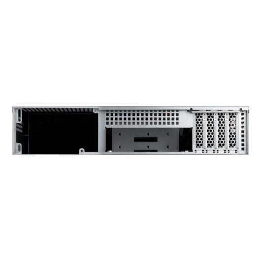 Server Gehäuse SilverStone RM23-502-MINI 2U Rack micro ATX Schwarz USB 3.1