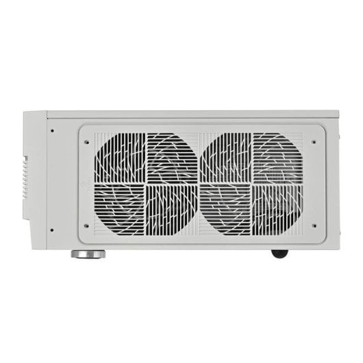 PC-Gehäuse SilverStone SST-FLP01W Desktop ATX USB-C Weiß Retro-Design