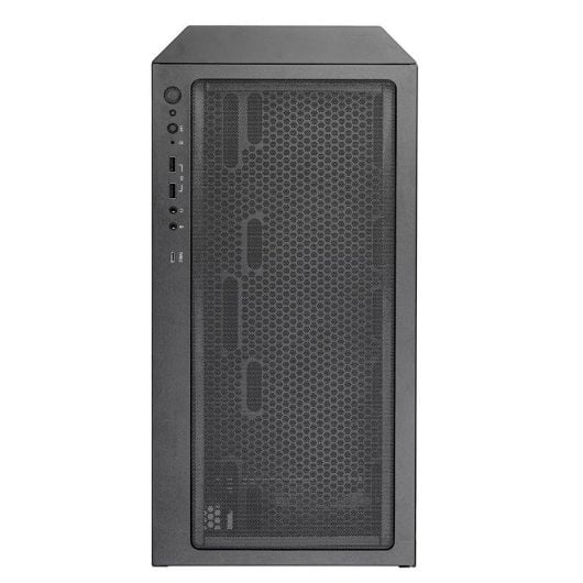 PC-Gehäuse SilverStone FARA 514X Midi Tower Glasfenster ARGB Schwarz Gaming