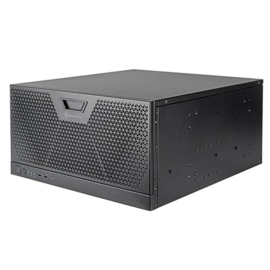 Servergehäuse SilverStone RM51 5U Rack Stahl ATX SFX 2x180 mm Lüfter Schwarz