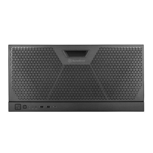 Servergehäuse SilverStone RM51 5U Rack Stahl ATX SFX 2x180 mm Lüfter Schwarz