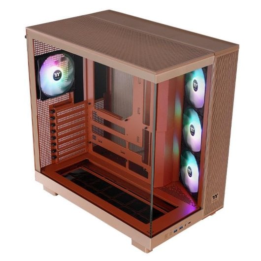 PC-Gehäuse Thermaltake View 380 XL TG ARGB Sand tempered glass ARGB Gaming