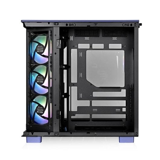 PC-Gehäuse Thermaltake CA-11E-00MNWN-00 View 380 XL TG ARGB Blau mit Glas und 4 ARGB-Lüftern