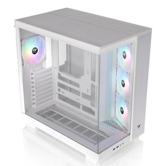 PC-Gehäuse Thermaltake View 380 XL TG ARGB Weiß Midi Tower Glas RGB