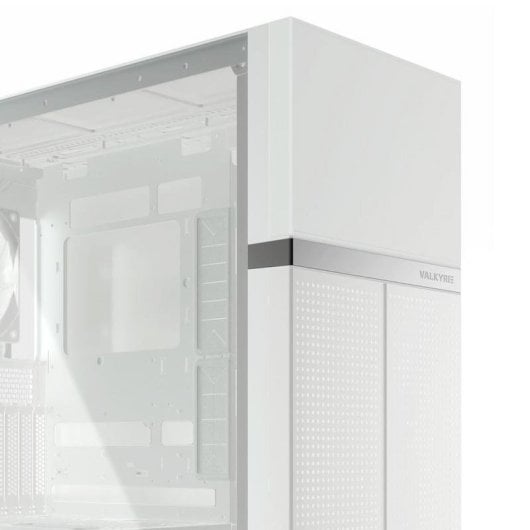PC-Gehäuse Valkyrie VK02 Lite White Midi Tower Tempered Glass USB-C Weiß