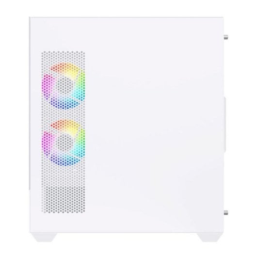 PC-Gehäuse Xigmatek EN43833 Alphard Weiß ARGB 6 Lüfter Glas Micro ATX