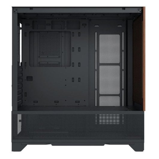 PC-Gehäuse Xigmatek Endorphin WD Schwarz EATX ARGB Tempered Glass Holzfront