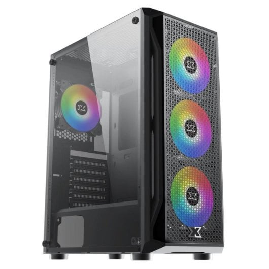 PC Gehäuse Xigmatek 81187 Gaming ATX ARGB 4x120 mm Glasfenster