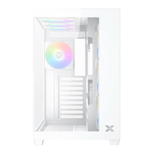 PC-Gehäuse Xigmatek EN45837 Aqua V Air Weiß Glas ARGB Grand Tower