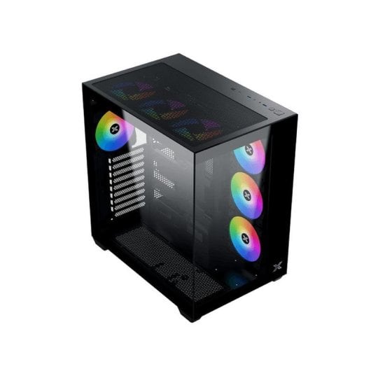 Caja Torre Xigmatek Aqua V Air EN45820 Negra Vidrio Templado ARGB ATX