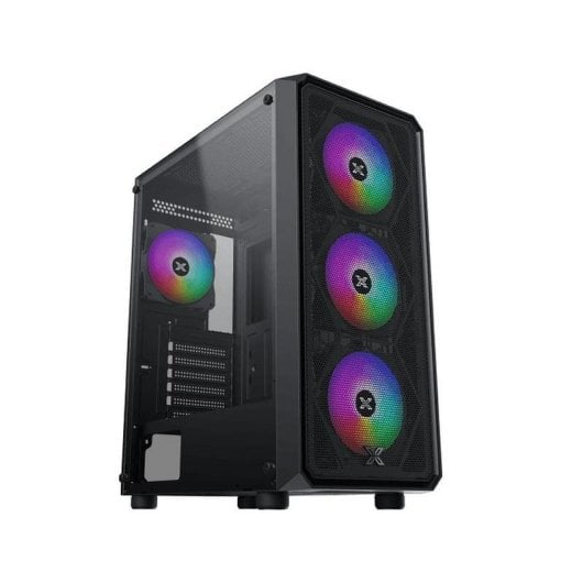 Case ATX Xigmatek Duo X EN45134 Vetro Temperato RGB Torre Media Nero