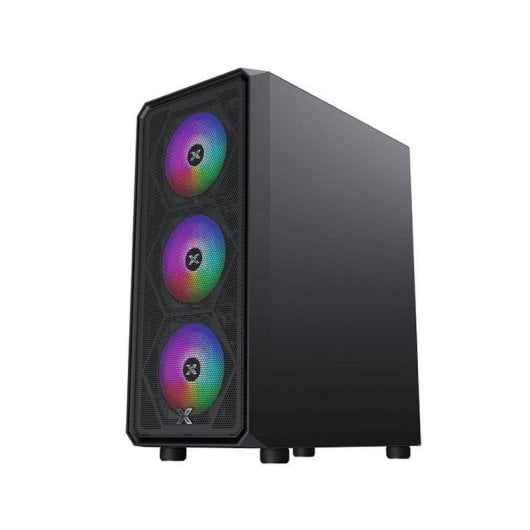 Case ATX Xigmatek Duo X EN45134 Vetro Temperato RGB Torre Media Nero
