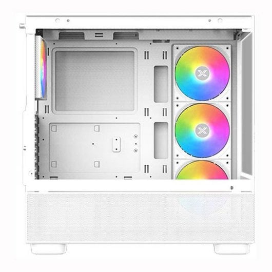 Boîtier Xigmatek EN41839 Endorfina Aire Ártico V2 Blanc ARGB verre trempé