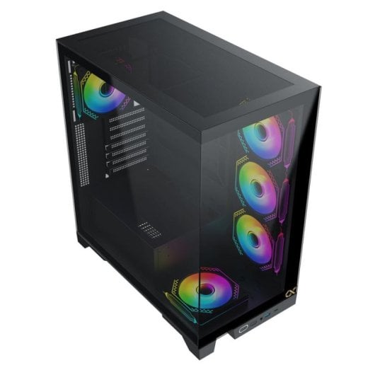 PC-Gehäuse Xigmatek Endorphin Ultra Schwarz ATX/mATX/mini-ITX ARGB Glas