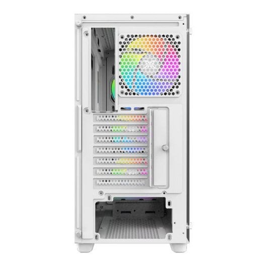 PC-Gehäuse Xigmatek EN42256 Gaming Y Pro ARGB Midi Tower Weiß Hartglas