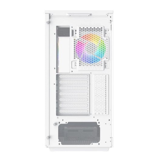 PC-Gehäuse Xigmatek META EN45073 Weiß ATX E-ATX Tempered Glass 4x ARGB Lüfter