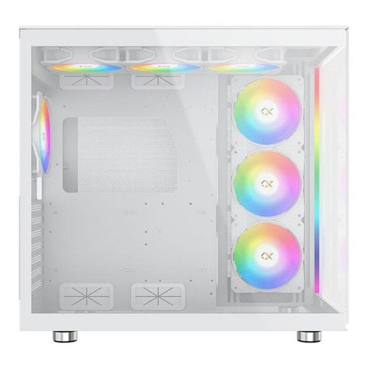 PC-Gehäuse Xigmatek EN41914 Aqua Ultra Weiß große Tower Glas ARGB Wasserkühlung