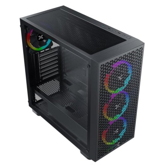PC-Gehäuse Xigmatek EN42522 Gaming G Pro Schwarz ARGB, 4 Lüfter, Glasfenster