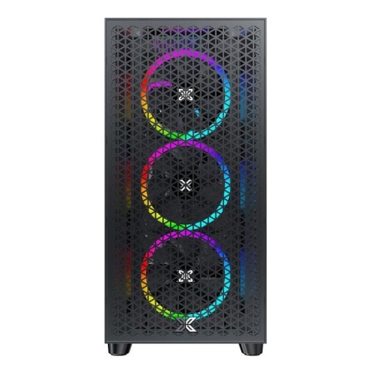 PC-Gehäuse Xigmatek EN42522 Gaming G Pro Schwarz ARGB, 4 Lüfter, Glasfenster