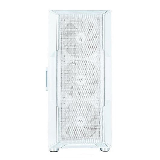 Boîtier Zalman I3 NEO WHITE Blanc Midi Tower Fenêtre Verre Trempé RGB