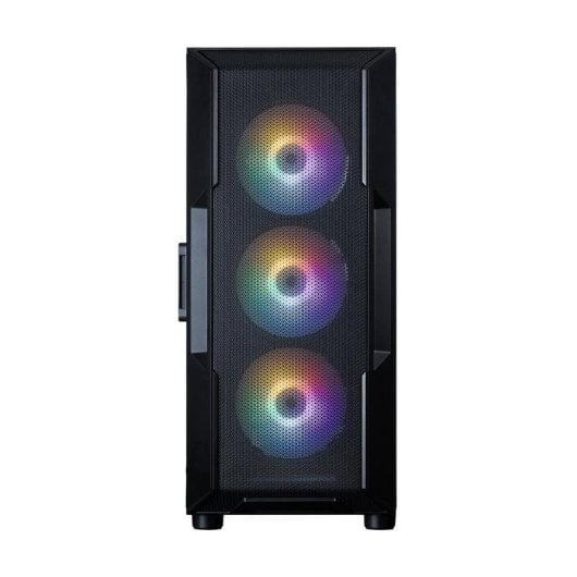 Boîtier Zalman I3 NEO V2 BLACK fenêtre verre trempé RGB Mesh