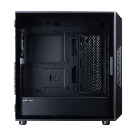 Boîtier Zalman I3 NEO V2 BLACK fenêtre verre trempé RGB Mesh