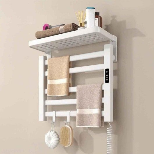 Toallero Eléctrico YOEVU 100W Estante Panel Táctil Wifi Alexa