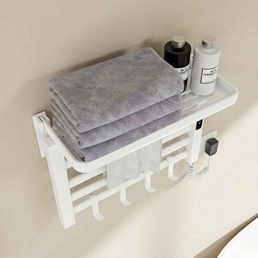 Toallero Eléctrico YOEVU 100W Estante Panel Táctil Wifi Alexa