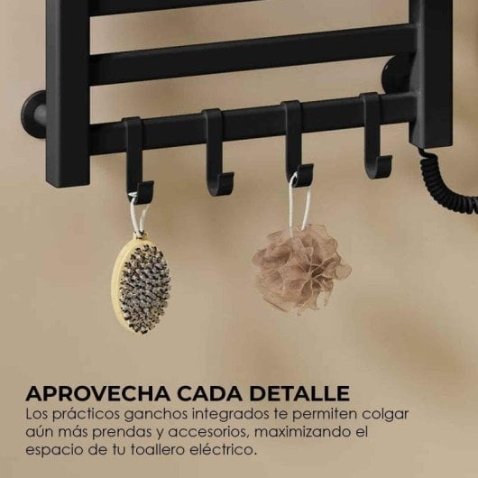 Toallero Eléctrico YOEVU 100W Estante Wifi LCD Control por Voz