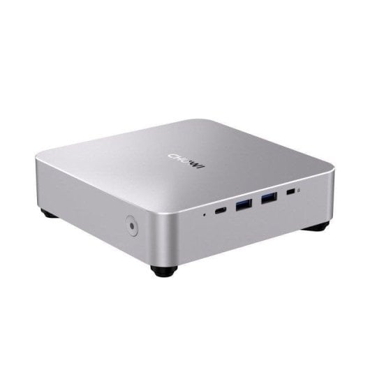 CHUWI AuBox PC Host AMD Ryzen 7 8745HS 16GB 512GB 4 Pantallas Plata