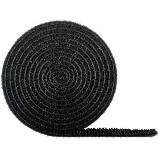 Organizador de cables Goobay 70360 Negro 1 m para suelo con autoadhesivo