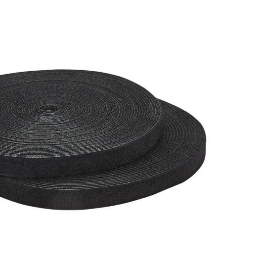 Kabelbinder StarTech HKLP25 7,6m Schwarz Nylon Klettband Zuschnittbar