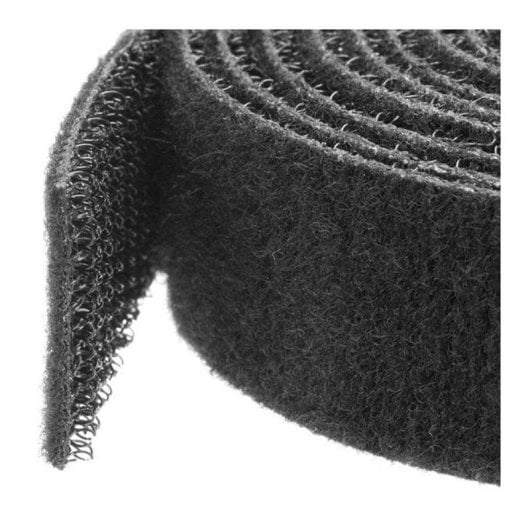 Kabelbinder StarTech HKLP100 30,48 m Schwarz Nylon, Klettverschluss, Wiederverwendbar