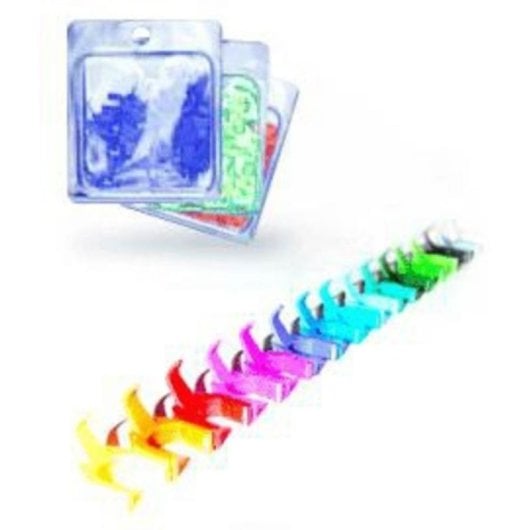 Abrazadera PatchSee BC/PC Bleu Clips amovibles pour câbles RJ45 50 unités