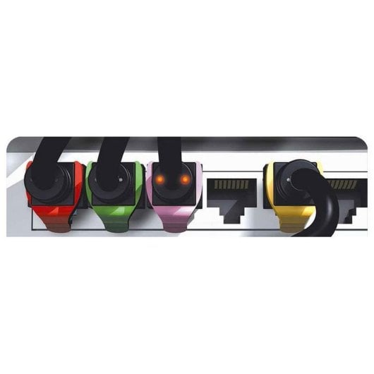 Abrazadera PatchSee BC/PC Bleu Clips amovibles pour câbles RJ45 50 unités