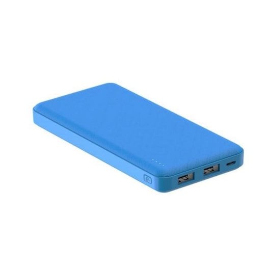 Batería externa Celly PBE10000 10000 mAh Azul carga USB doble salida