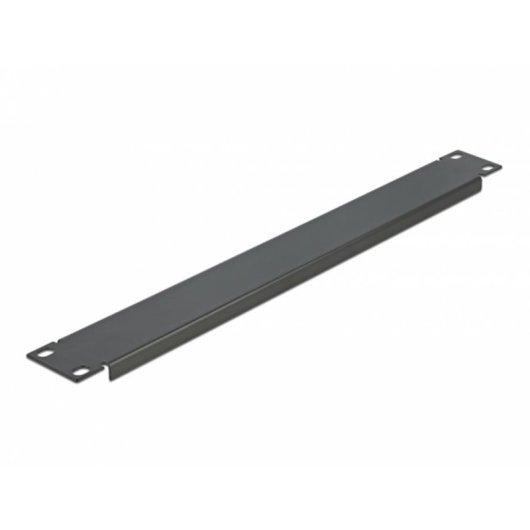 Copertura rack DeLock 66289 1U metallo nero montaggio facile