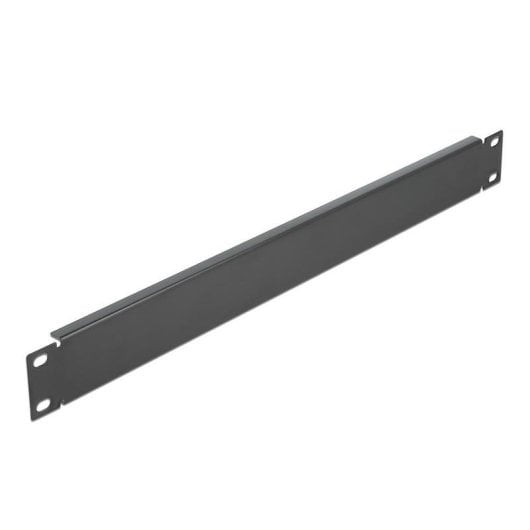 Copertura rack DeLock 66289 1U metallo nero montaggio facile