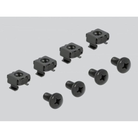 Pannello gestione cavi DeLock 66288 19" 1U spazzola metallo nero