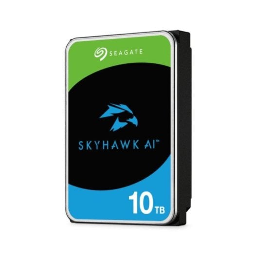 Disque Dur Seagate SkyHawk AI 10TB HDD 7200rpm SATA III Surveillance IA