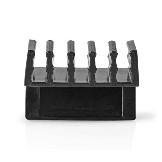 Organisateur de câbles Nedis CMGC21052BK 5 trous 7,1 mm Noir lot de 2