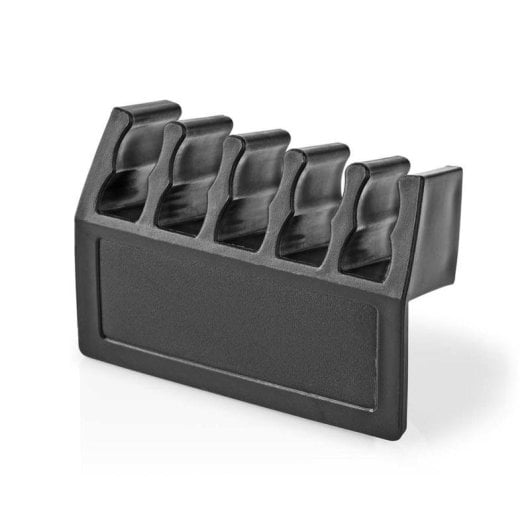 Organisateur de câbles Nedis CMGC21052BK 5 trous 7,1 mm Noir lot de 2