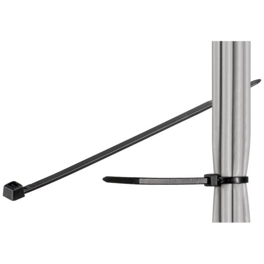 Brida para cable Goobay 17073 nylon 275 mm x 4,35 mm negra 100 uds