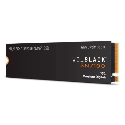 Disque Dur Sandisk Western Digital Black SN7100 1TB M.2 NVMe 7250Mo/s SSD Haute Performance