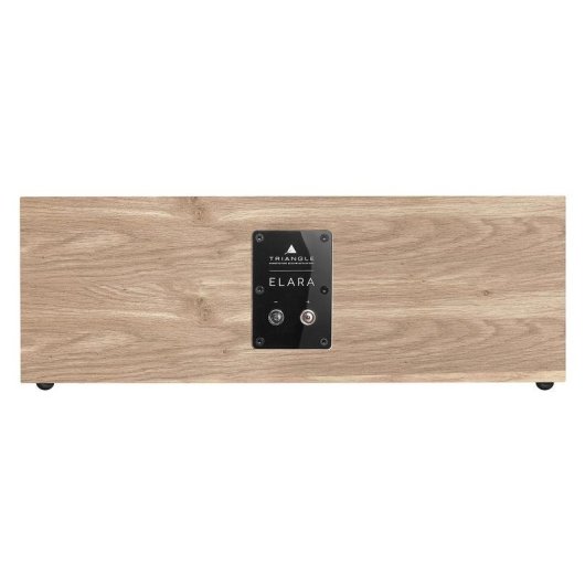Enceintes TRIANGLE Central Filaire 60 W Bass Reflex finition chêne clair