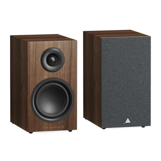 Enceintes Triangle Bibliothèque 50W Bass Reflex finition bois (paire)