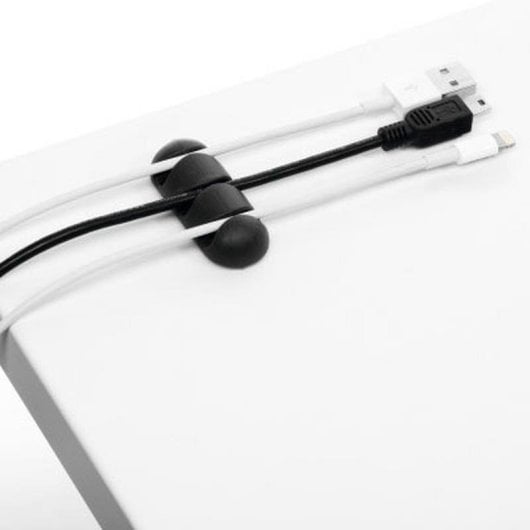 Organizador de Cabos Durable Cavoline Clip 3 Plástico Preto para Secretária
