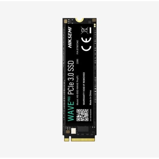 Disco Duro Hiksemi HS-SSD-WAVEPRO(P)/512G 512GB M.2 PCIe 3.0 3500MB/s NVMe