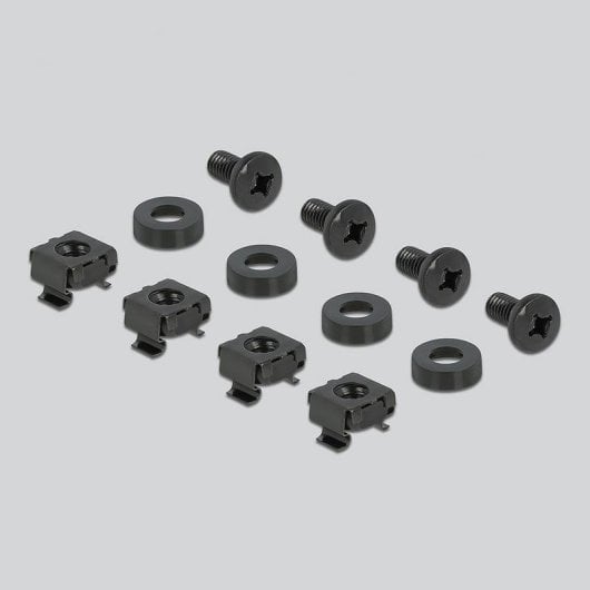 Pannello cieco DeLock 66664 3U 19" metallo nero per rack